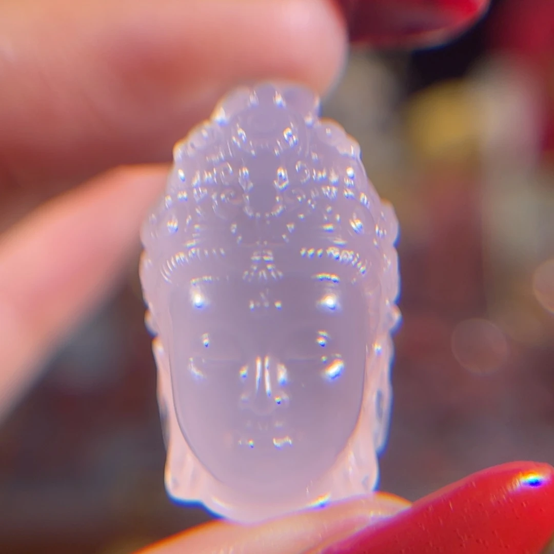 玛瑙/玉髓中洞子 观音未镶嵌