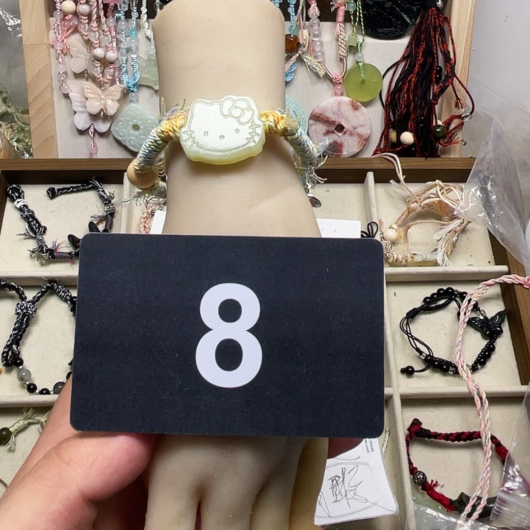 蛇纹石玉合金颈饰