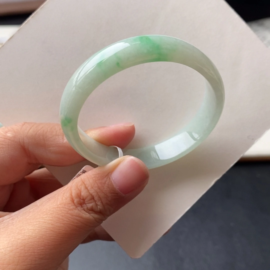 翡翠手镯未镶嵌33号53:5-45.7-10-5贵妃