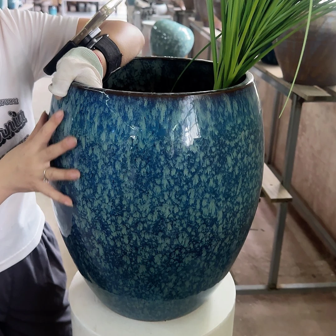 花盆紫砂王嫂花盆0926-175高43口30