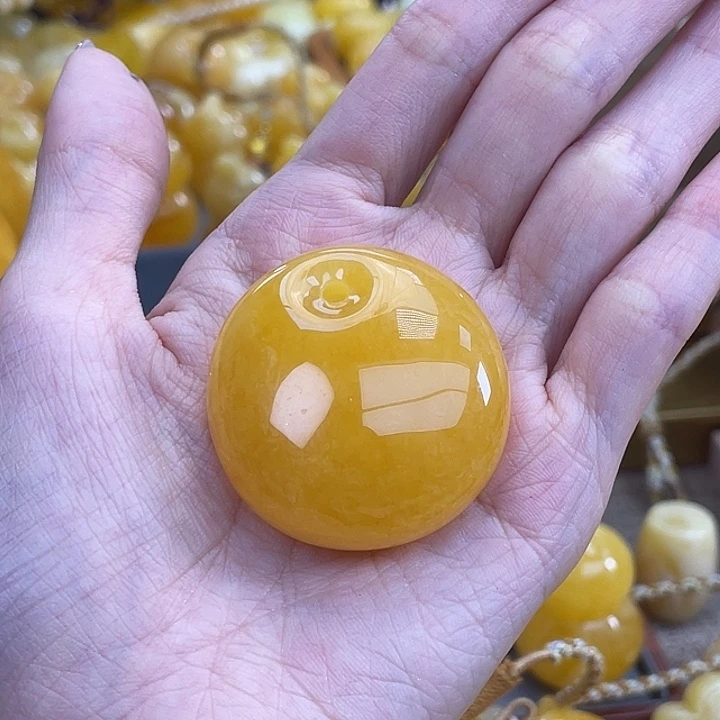 琥珀未镶嵌珠宝奇石琥珀蜜蜡J