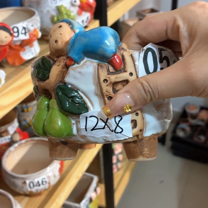 多肉花盆满15包邮