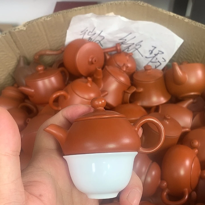 原矿朱泥茶壶茶具家用35