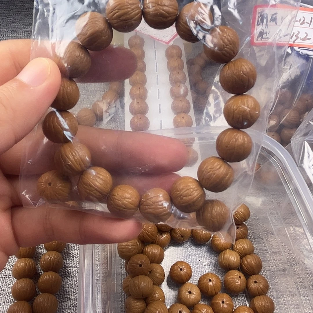 吊坠猴头核桃聚宝盆14+精品猴头核桃一串