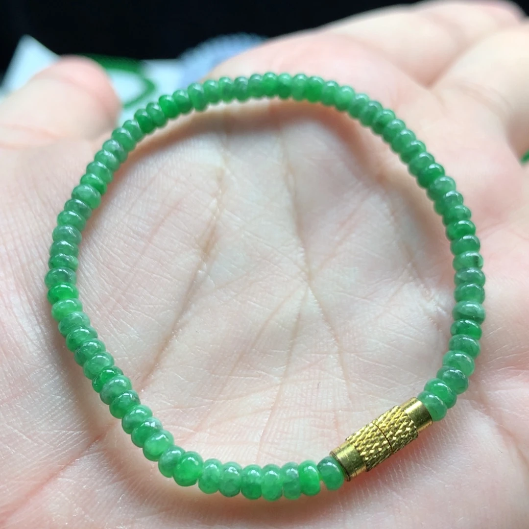 翡翠未镶嵌手链翡翠