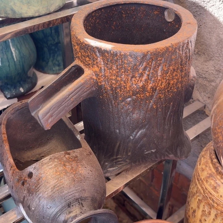 粗陶口径20/27，14/26/14进水口2.5厘米微瑕