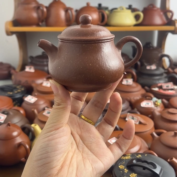 茶壶紫砂150cc降坡半手