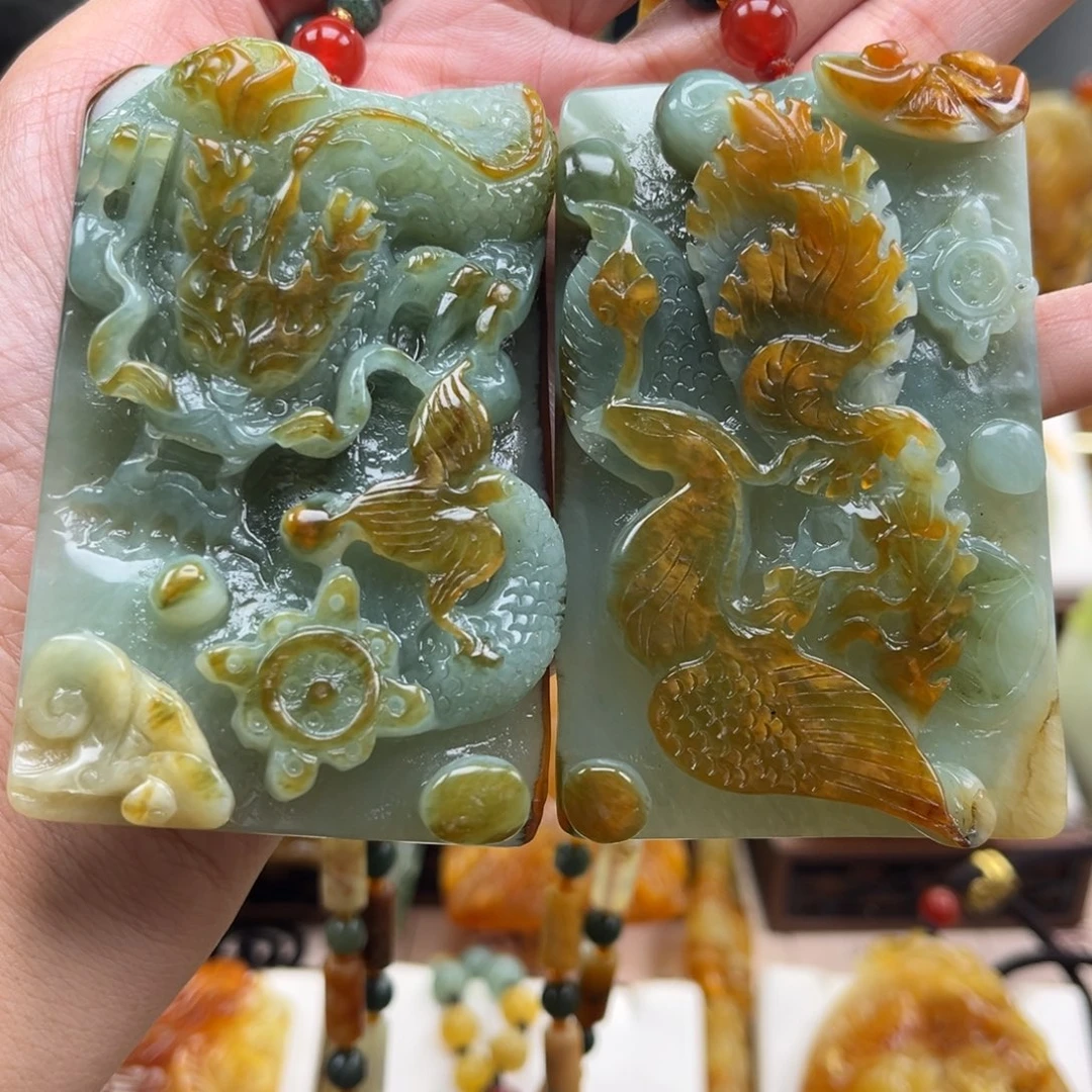 未镶嵌岫玉挂件挂件