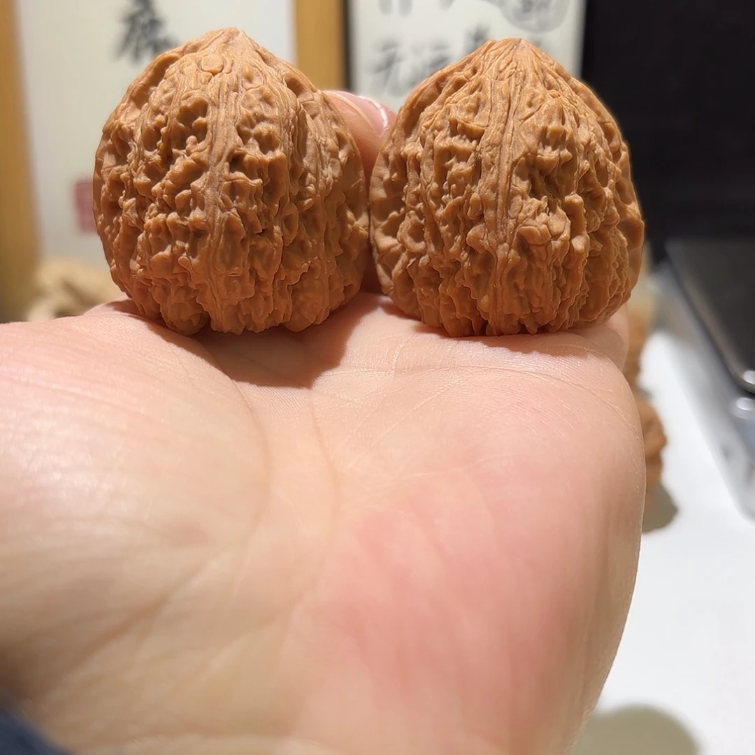 桃核吊坠南将5号40留疤卷边三角