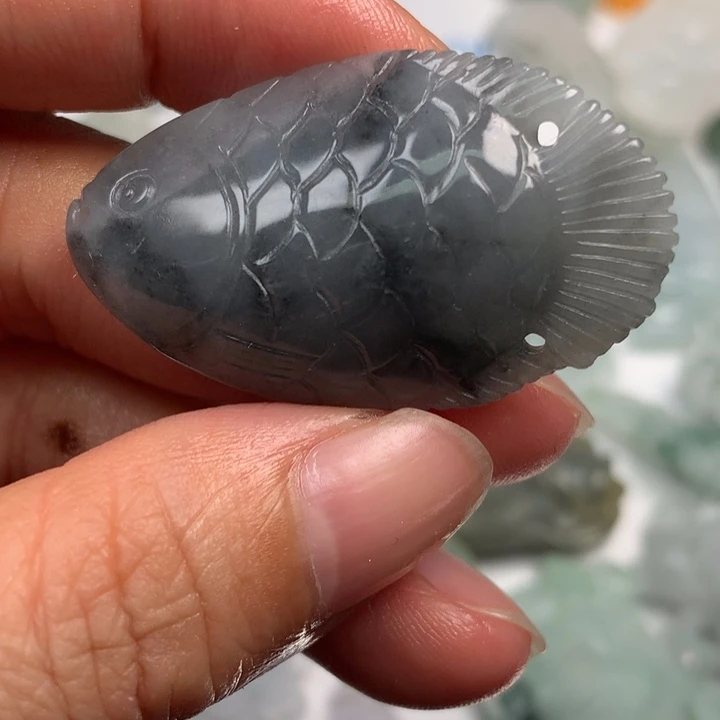 颈饰未镶嵌翡翠翡翠