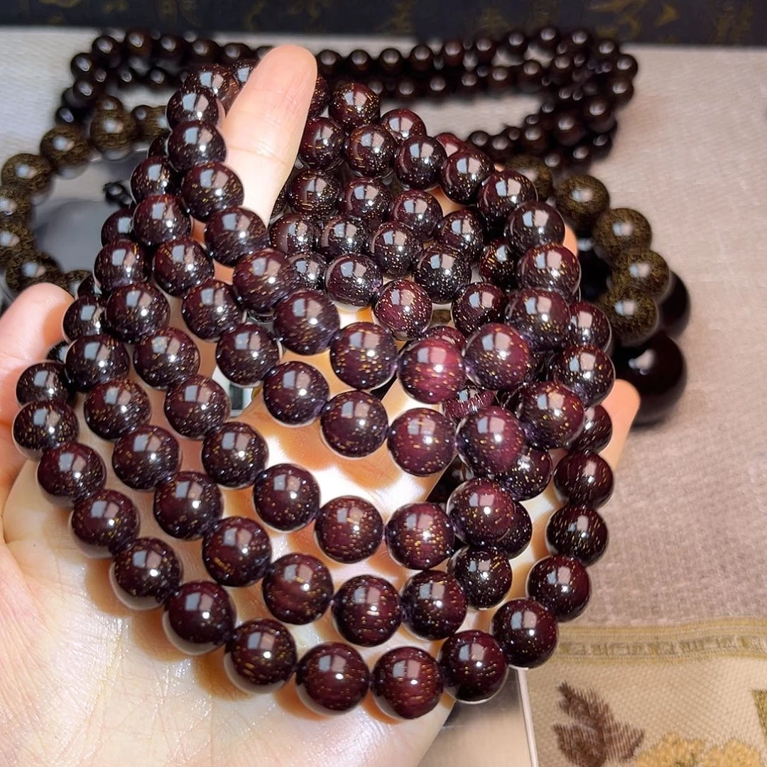 檀香紫檀（小叶紫檀）1.0 108 带星