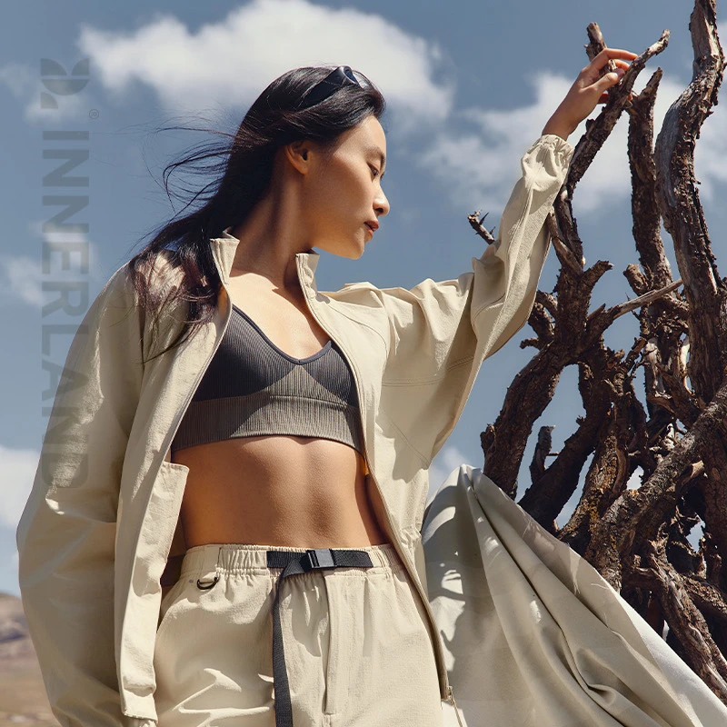 INNERLAND 设计师品牌25春夏新品立领两穿夹克SOLSOL买手店