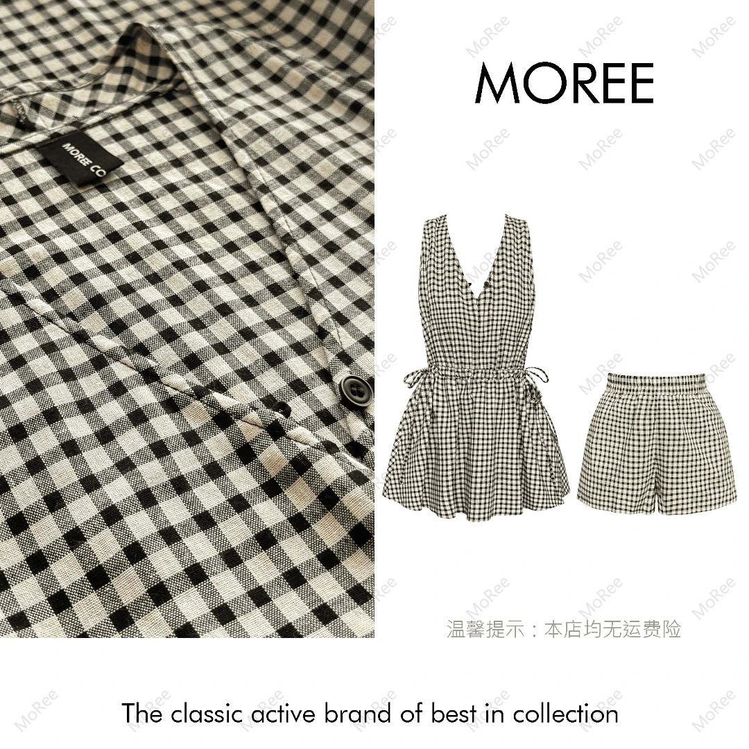 【MOREE】J'aurai设计感收腰设计套装-F8326