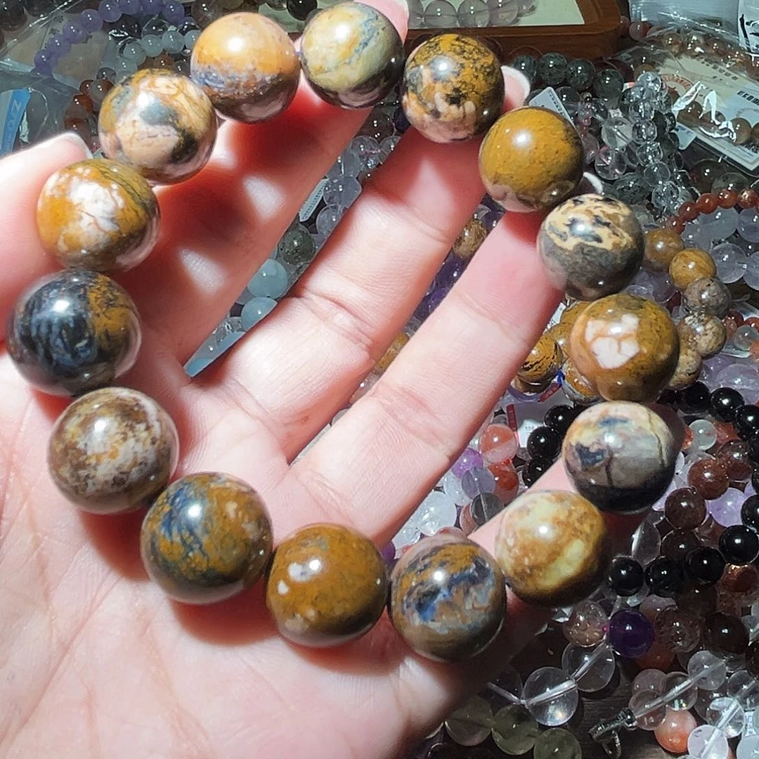 水晶手链未镶嵌14毫米彼得石