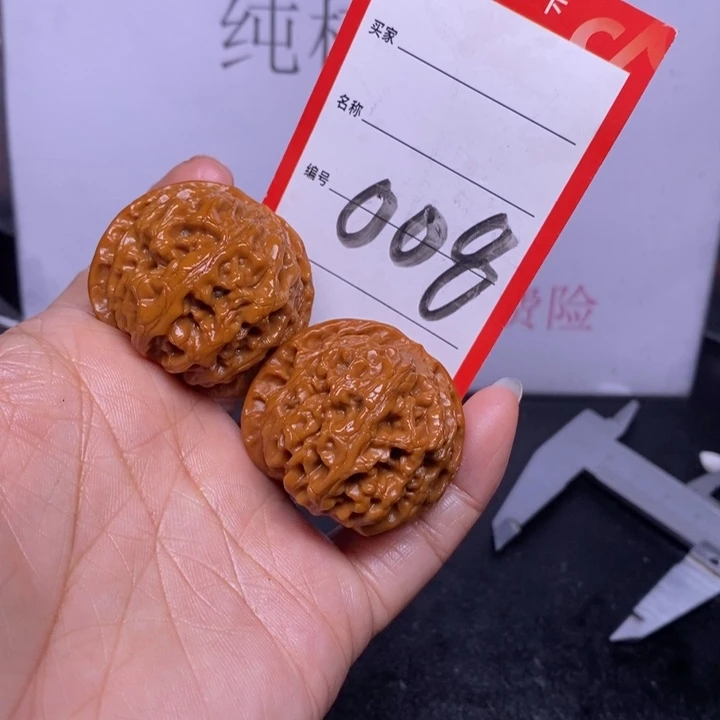 文玩核桃把件008，38苹果