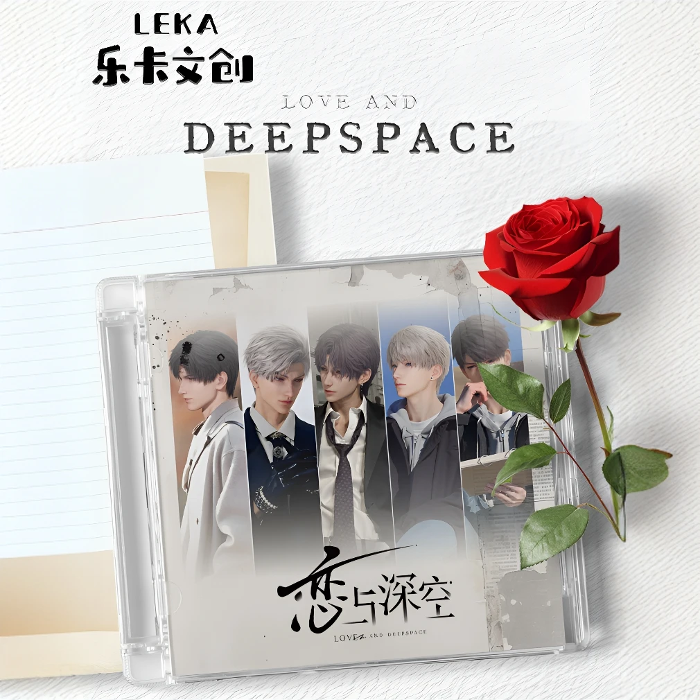 番茄 恋与深空【乐卡文创】十四行诗系列 迷你CD专辑科技挂件