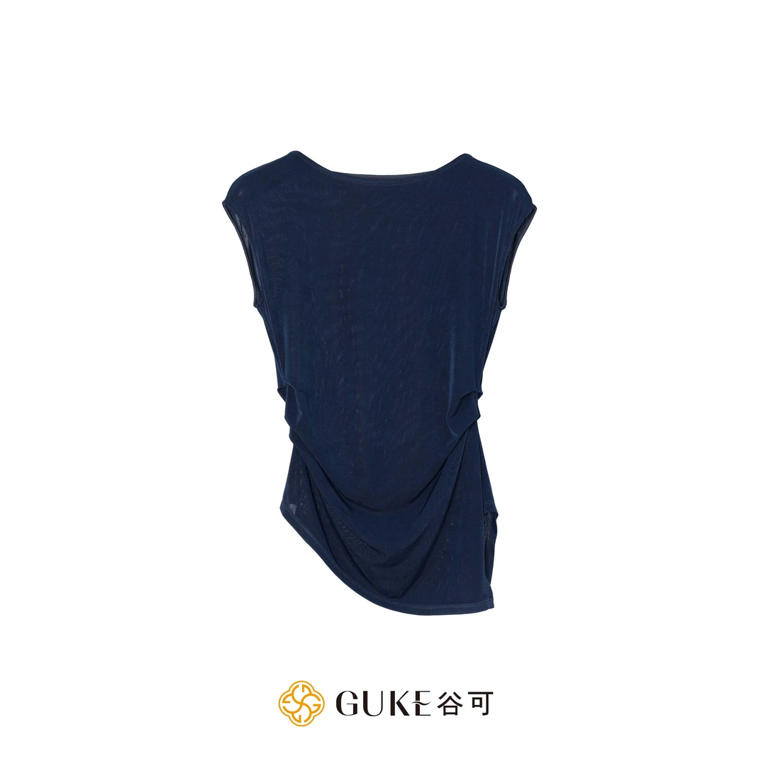 GKE/谷可C1310时尚醋酸小衫女款