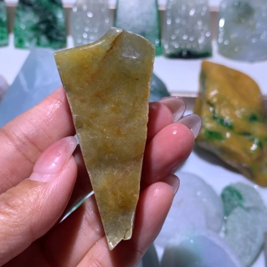 翡翠散珠翡翠边角料