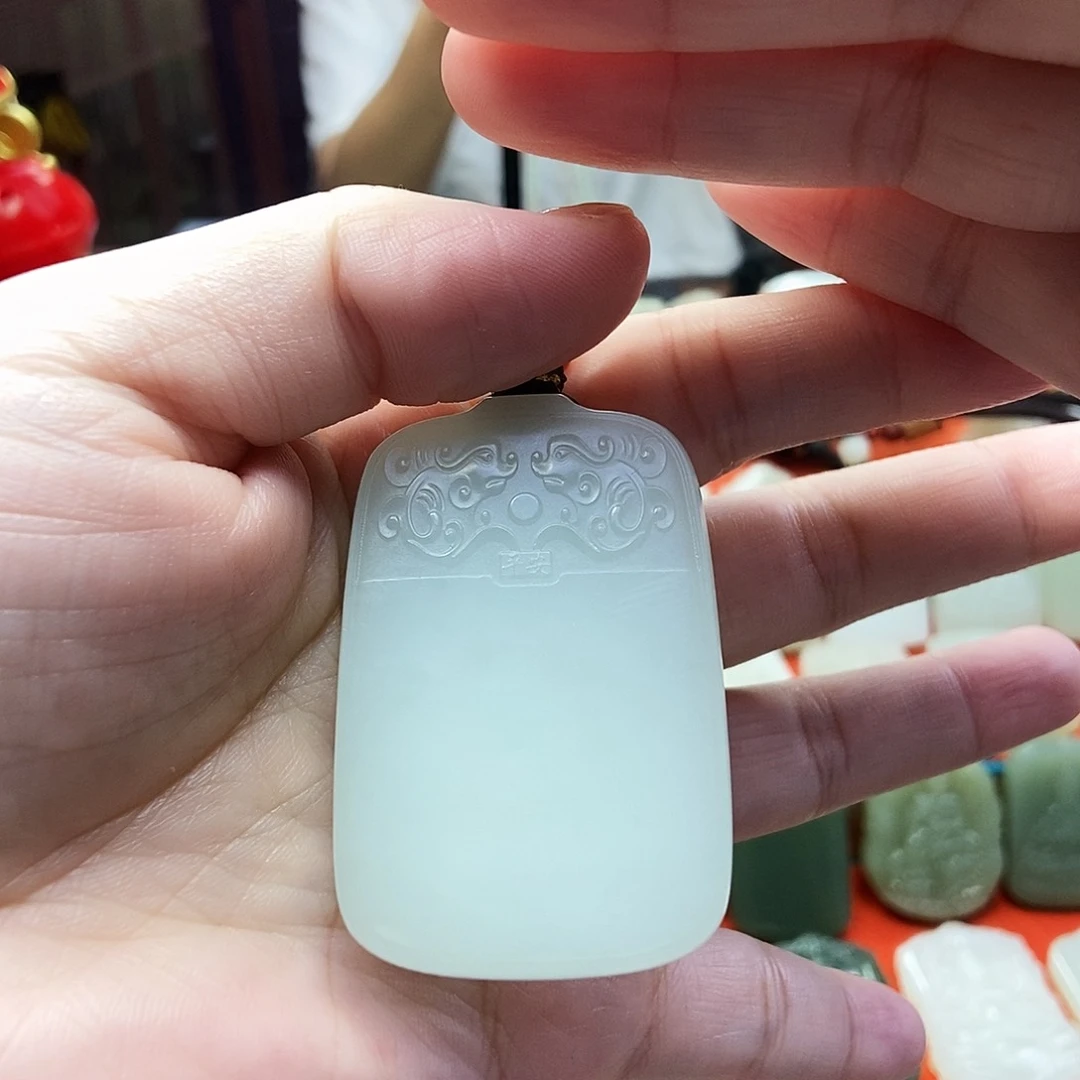 颈饰未镶嵌和田玉~**~