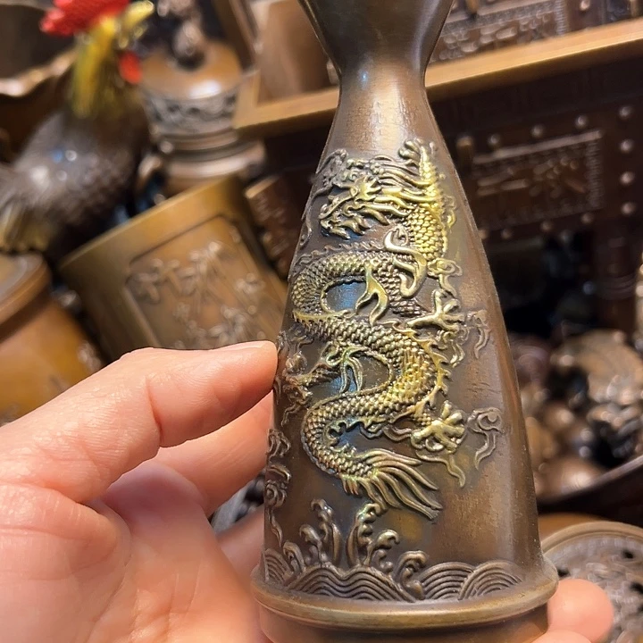 铜器摆件老王直播间