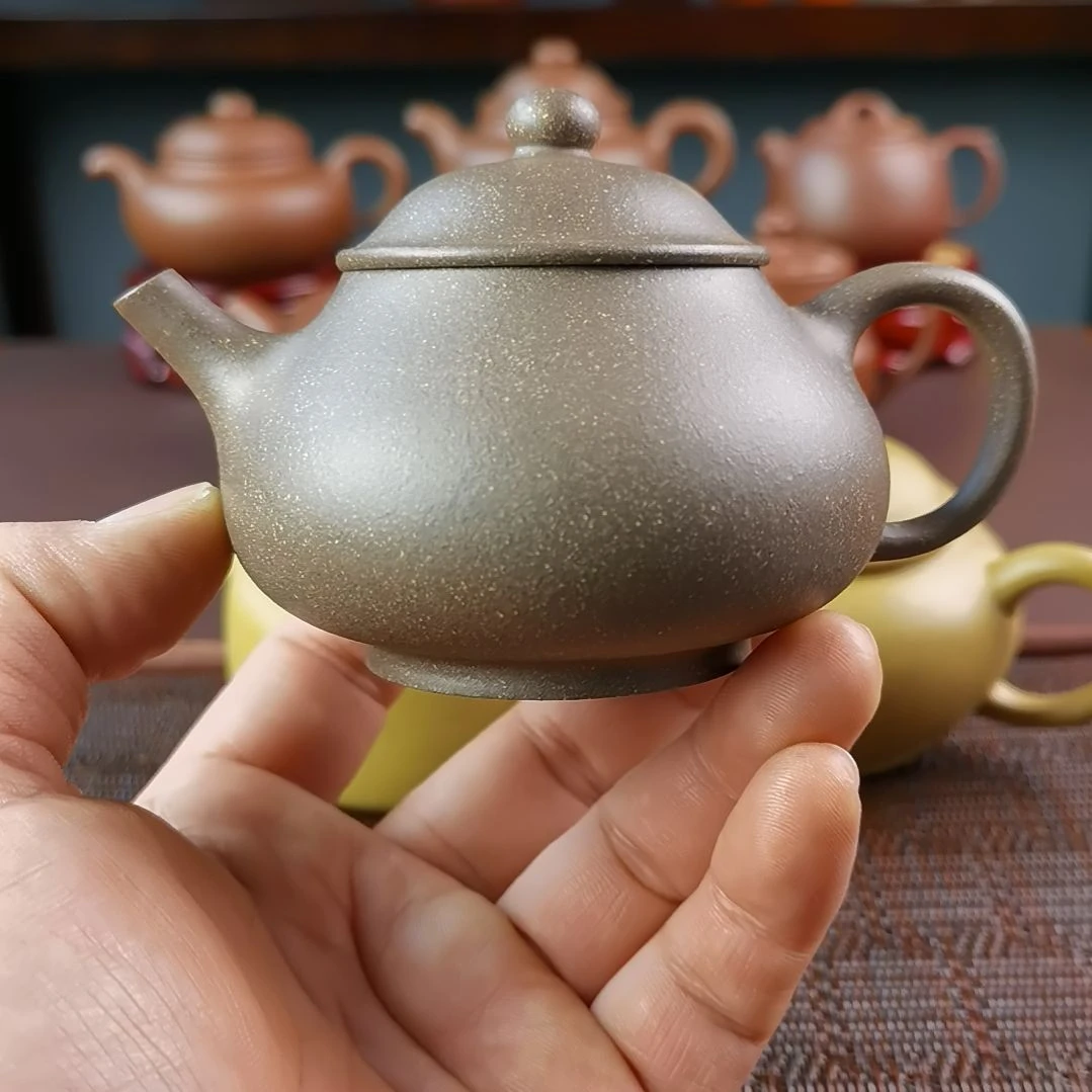 紫砂茶壶青段潘壶170CC