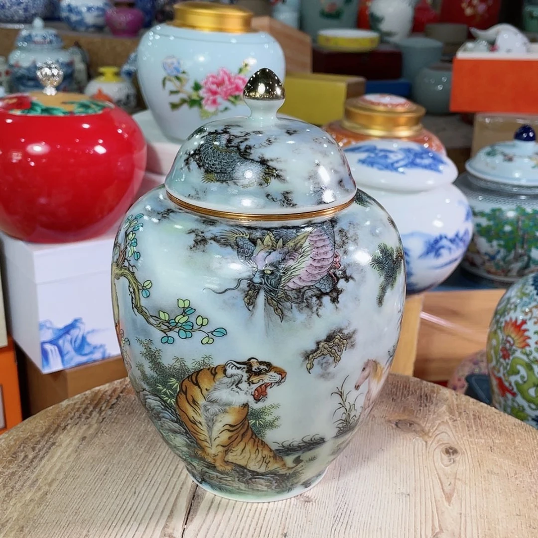 【闪购商品】罐陶瓷茶叶罐密封罐