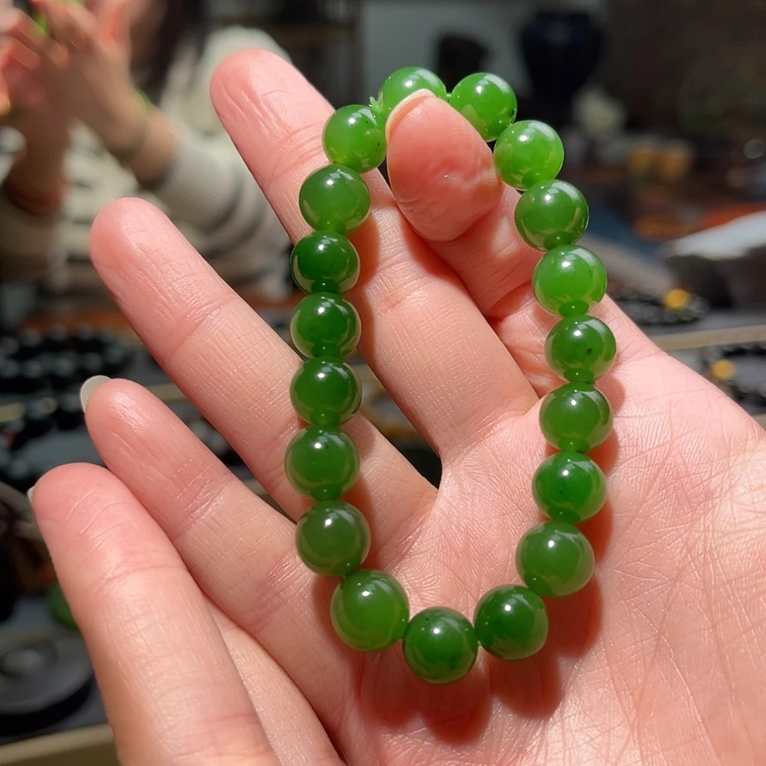 和田玉手链未镶嵌