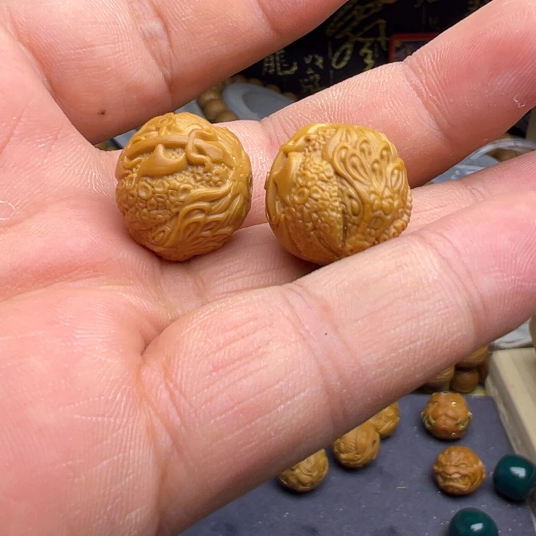 不***.猴头核桃手串蛇女单籽2粒
