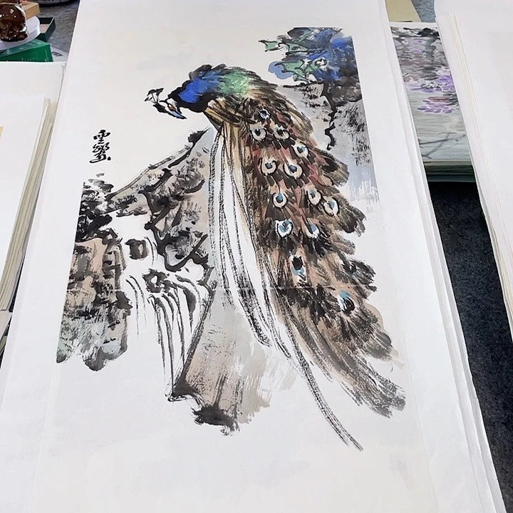 国画张圣敏先生纯手绘作品