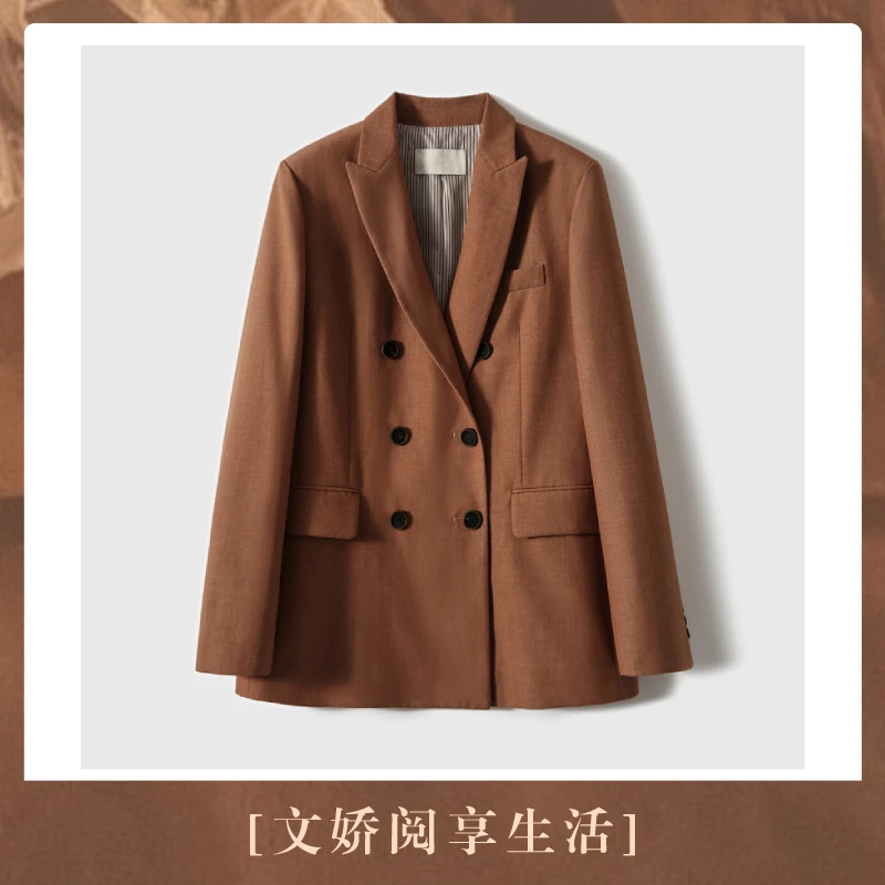 【文娇专属】大爱时髦气场轻松通勤西装女2025年春季S81162XZNAG