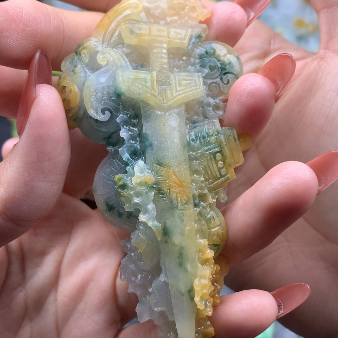 魁***哥定制翡翠未镶嵌翡翠