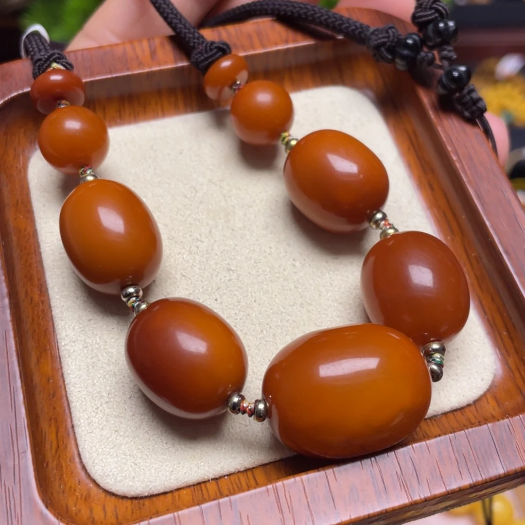 蜜蜡颈饰未镶嵌项链