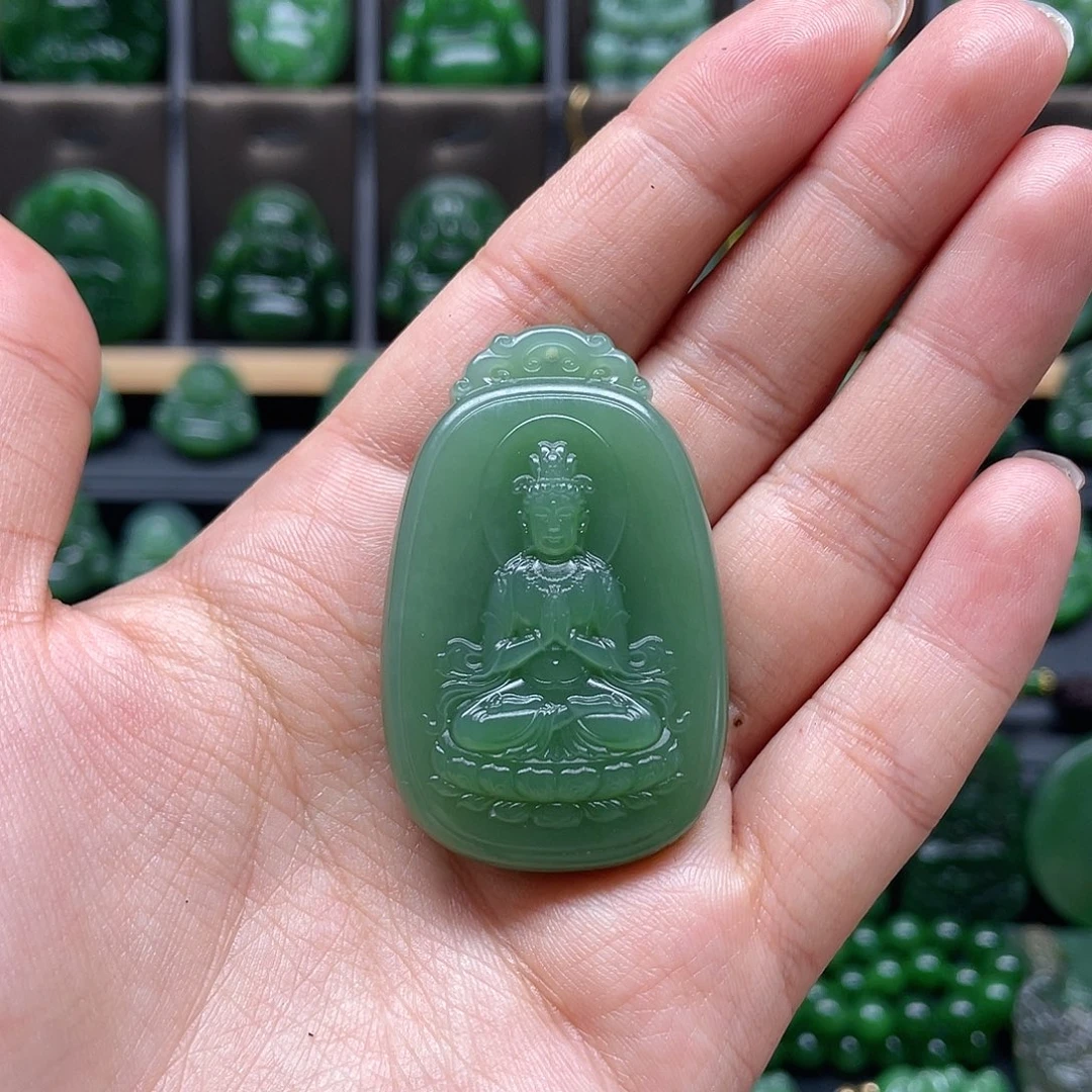 和田玉吊坠未镶嵌归*