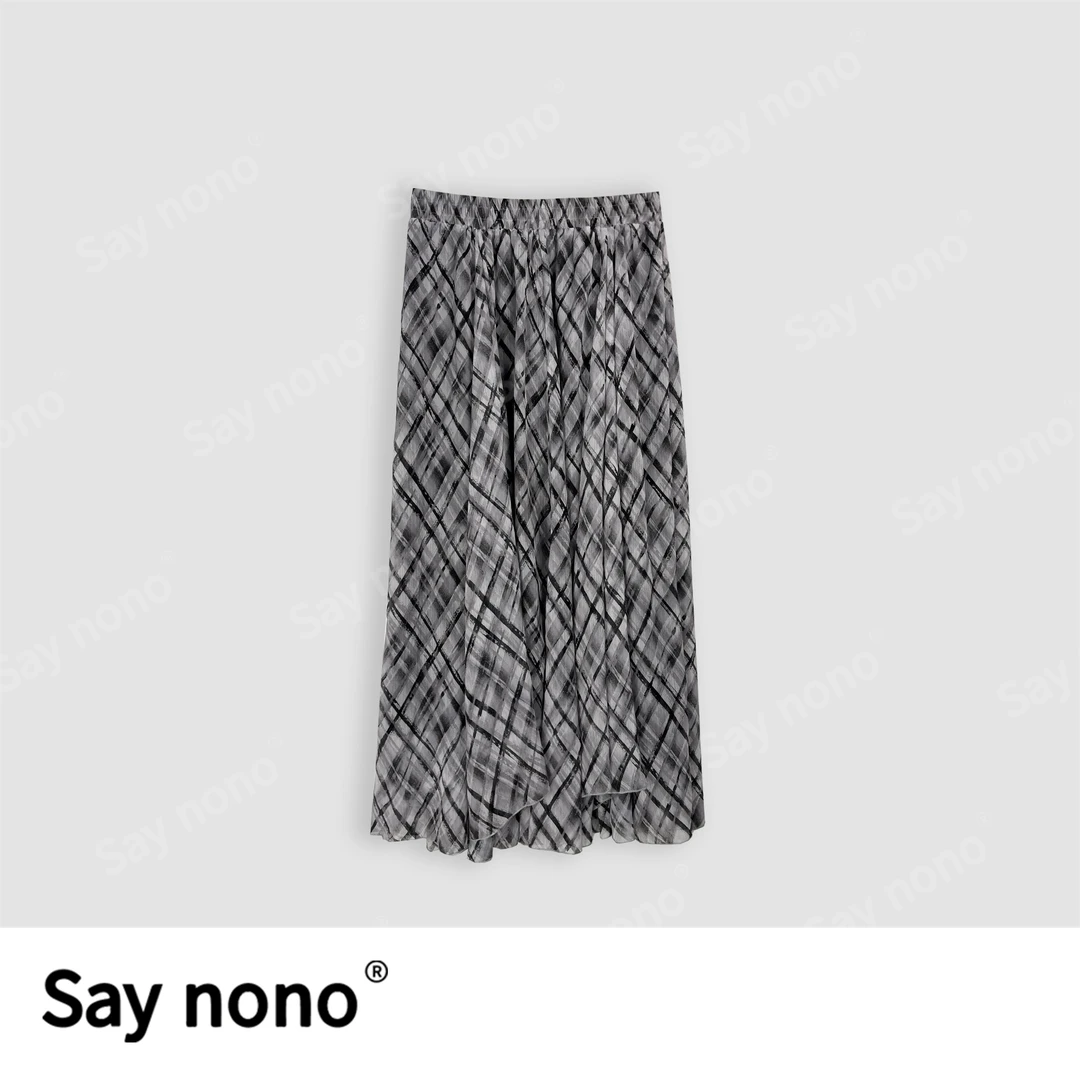 懒猫nono│Saynono+垂感半身裙H055225X