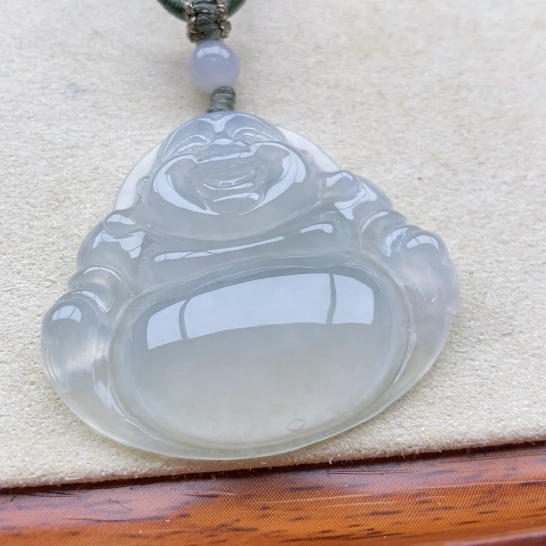 翡翠未镶嵌颈饰吊坠37