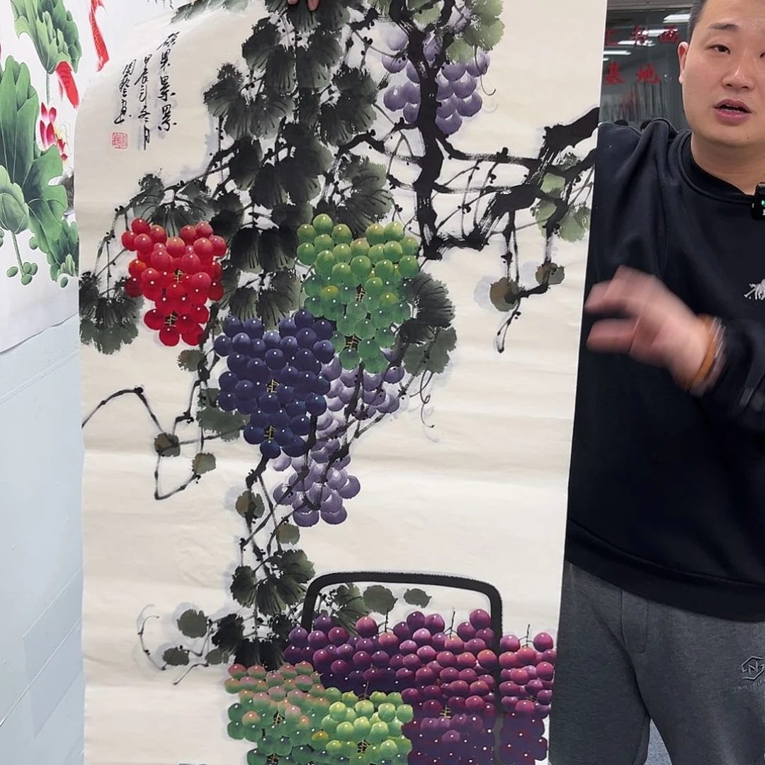 国画宣纸国画纯手绘