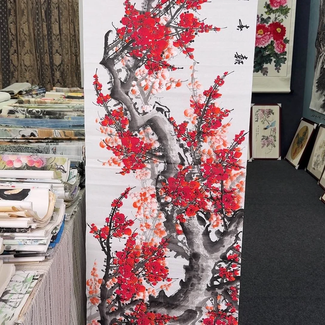 纯手绘国画作品作品