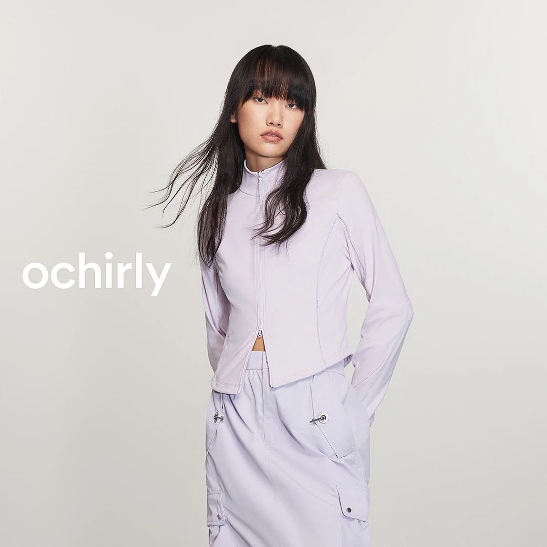 OCHIRLY欧时力轻户外系列四面弹防晒衣外套女春欧若风