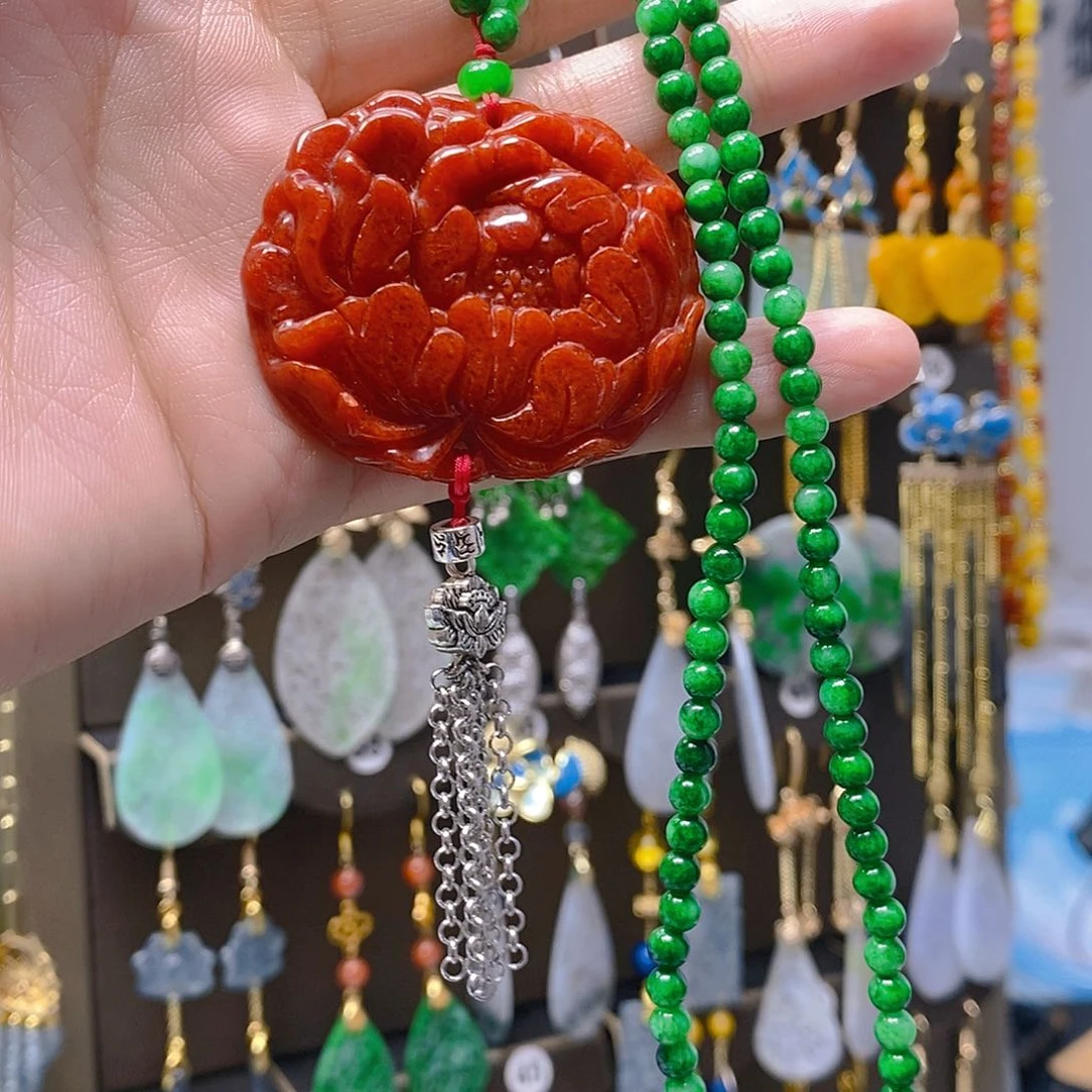 未镶嵌翡翠耳饰翡翠