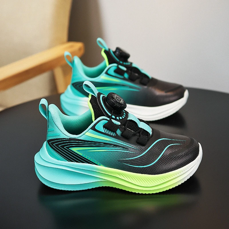 361断码男童运动鞋春秋休闲男孩鞋子儿童篮球鞋旋转扣防臭跑步鞋