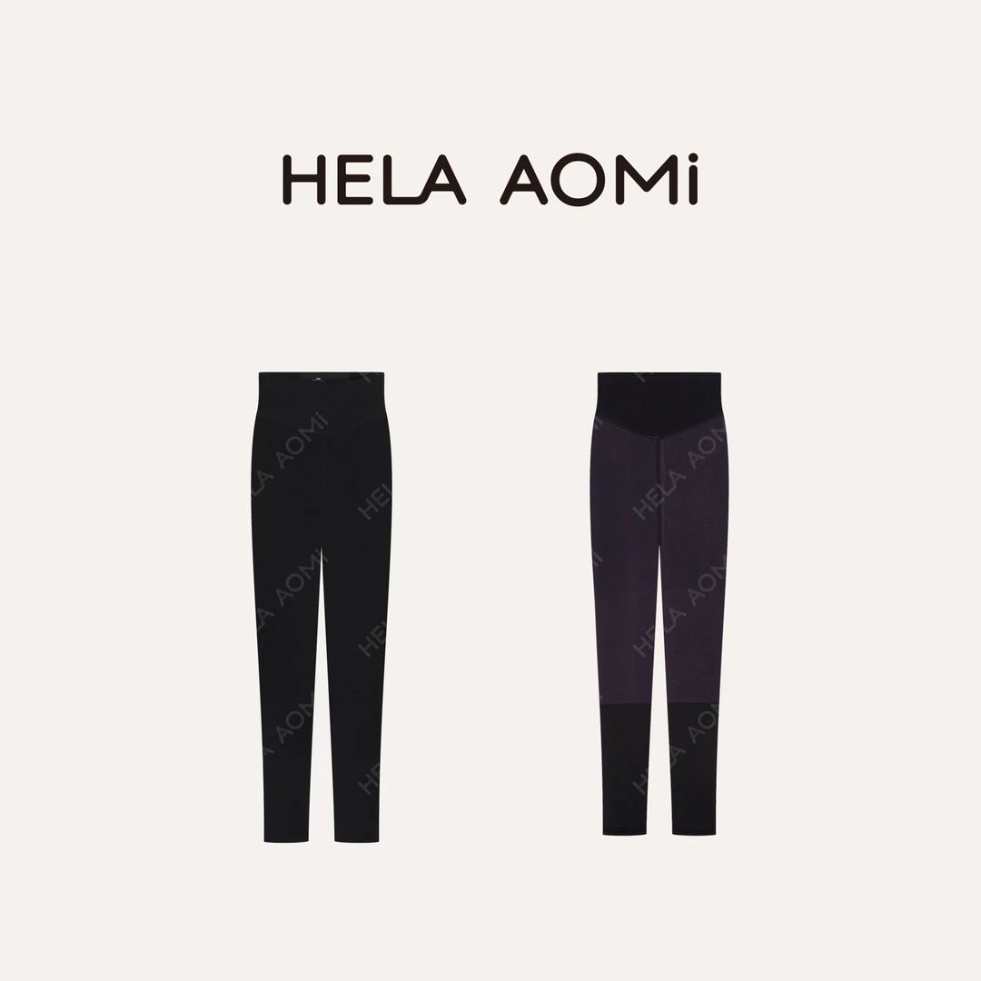 HELA AOMI “万能公式打底袜”高腰弹力保暖显瘦打底裤CY5DM85507