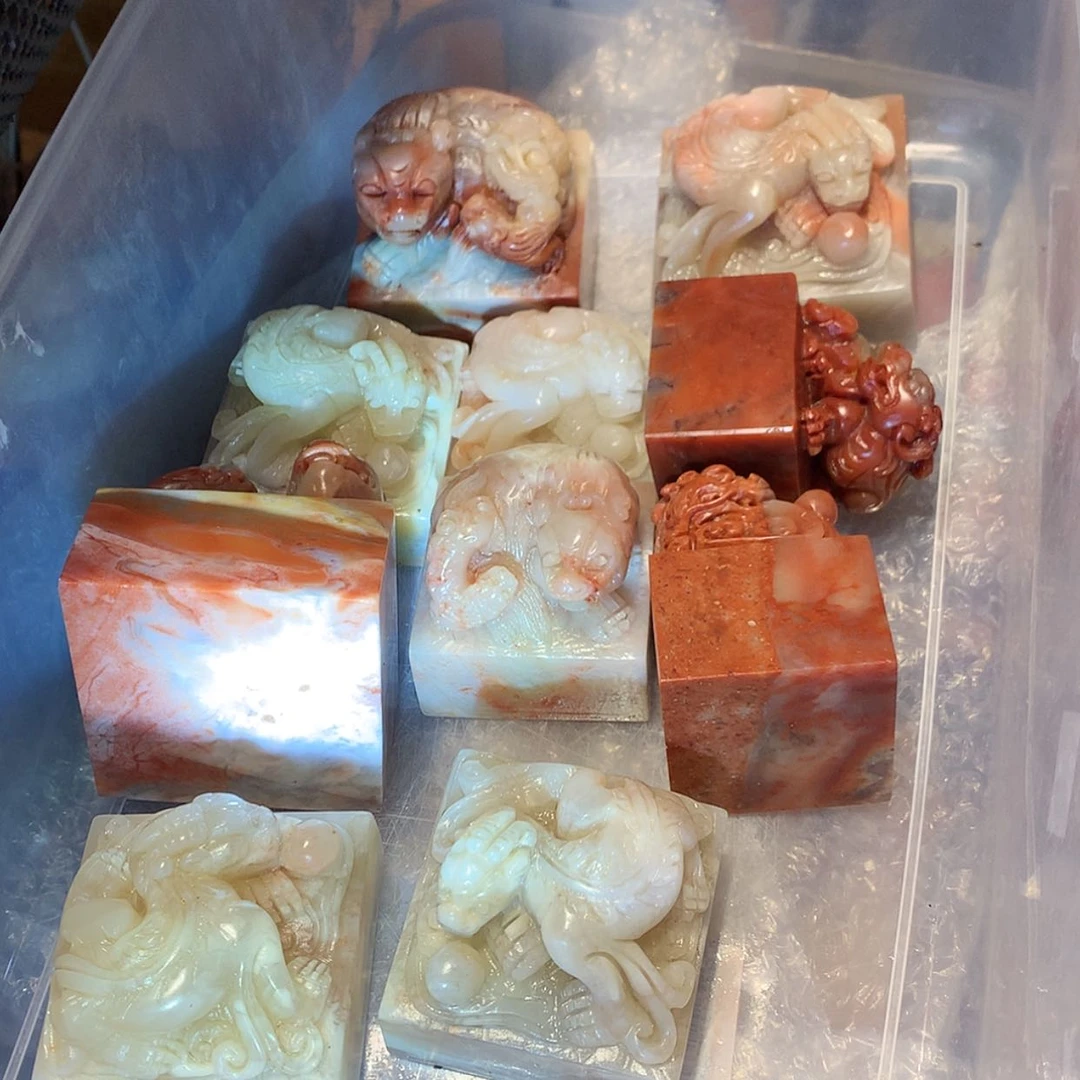 【闪购商品】寿山石用****6老挝石批发