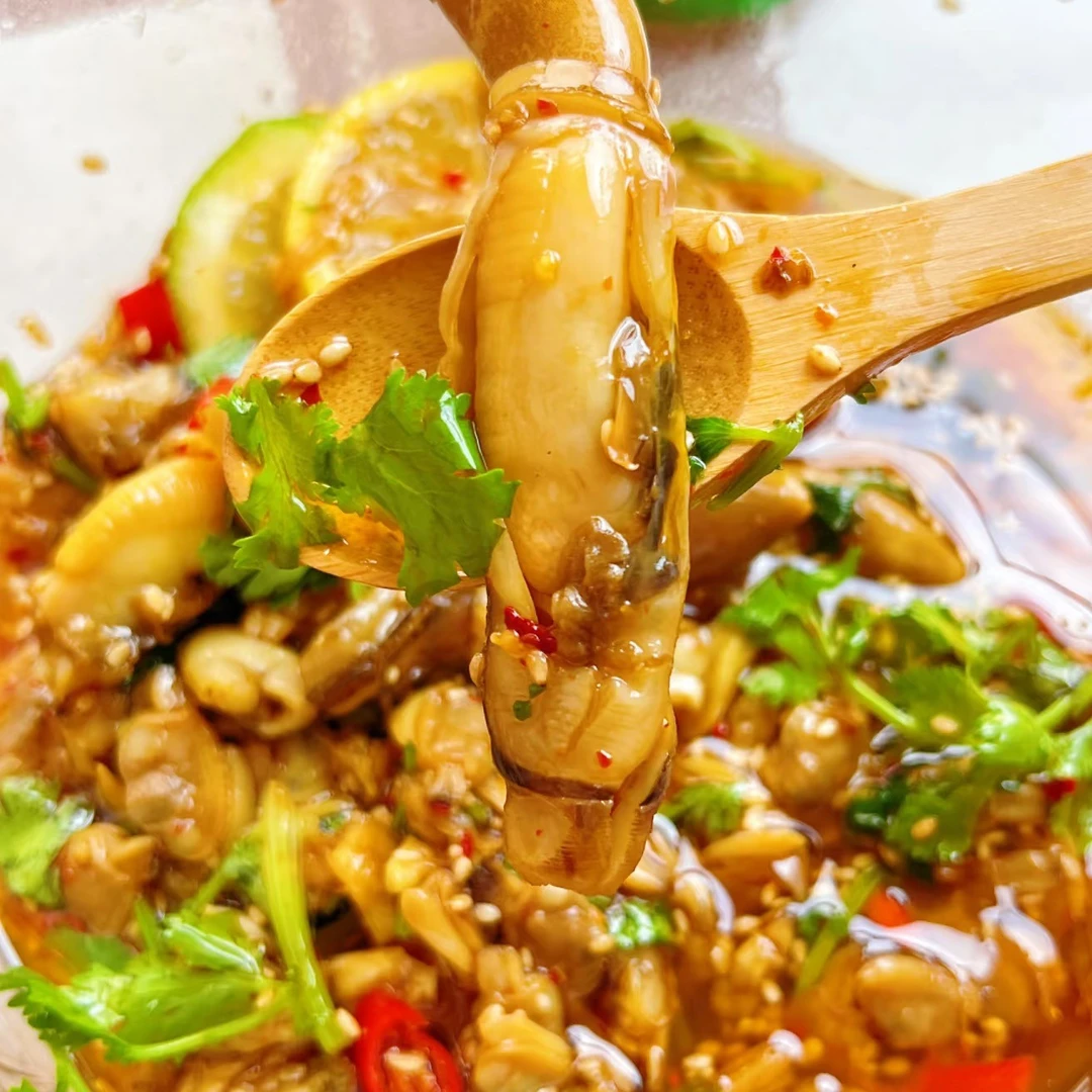 【捞汁】蛏子王 150g 45    300g  78