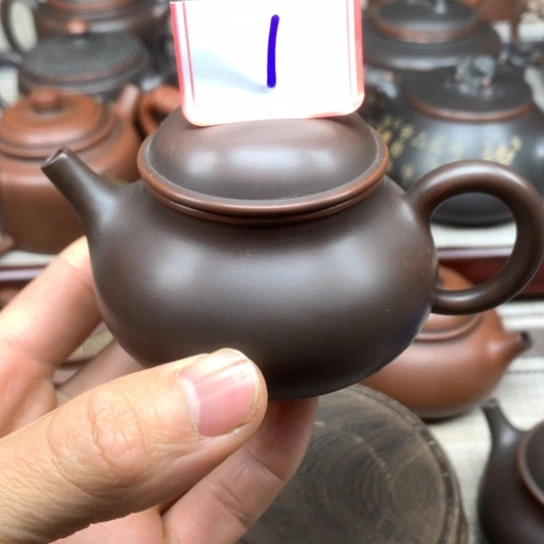 壶微瑕 黑素小品容天壶 100毫升