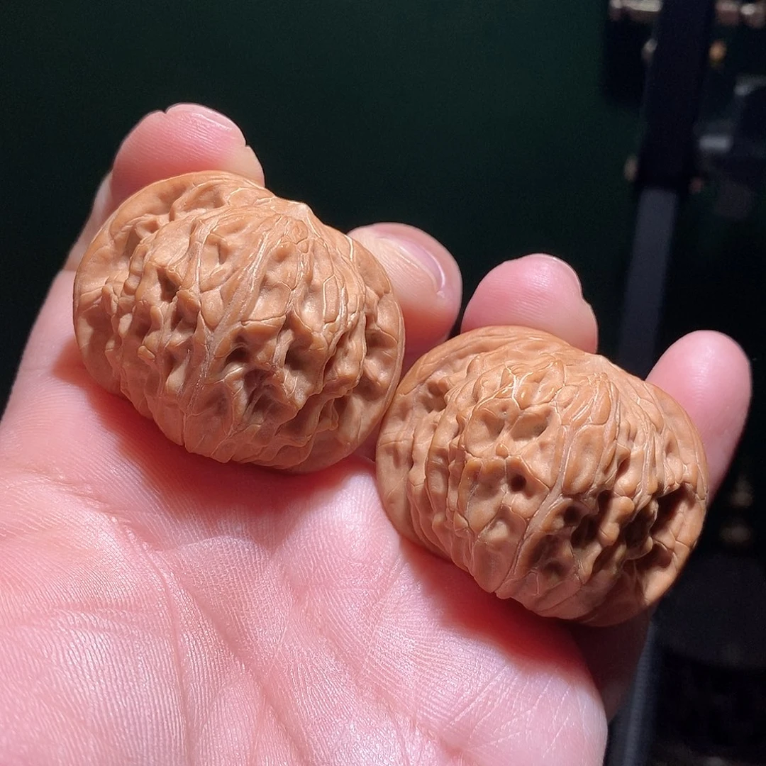 把件文玩核桃42磨盘全品