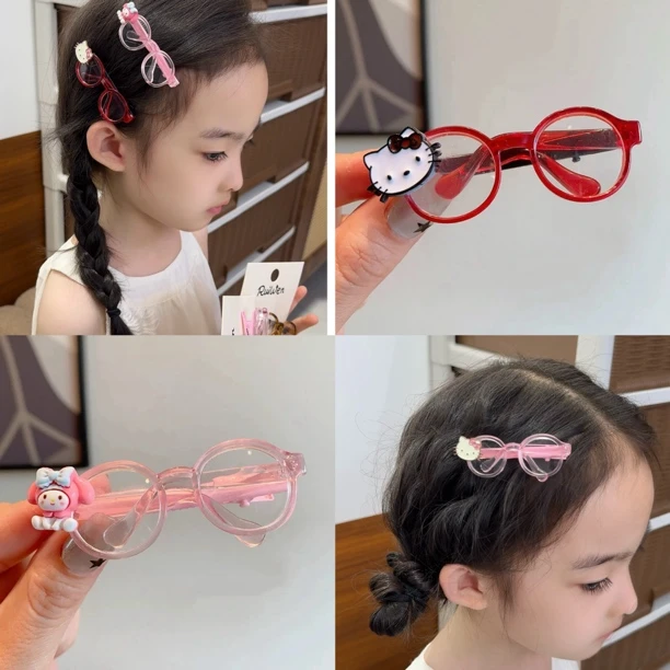 儿童发夹可爱卡通KT猫发卡女童头饰宝宝发饰后脑勺碎发小女孩发饰