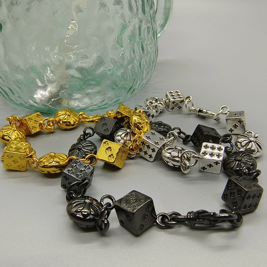 钛钢手链 （宠粉专享）高版本精工克家骰子手链K02