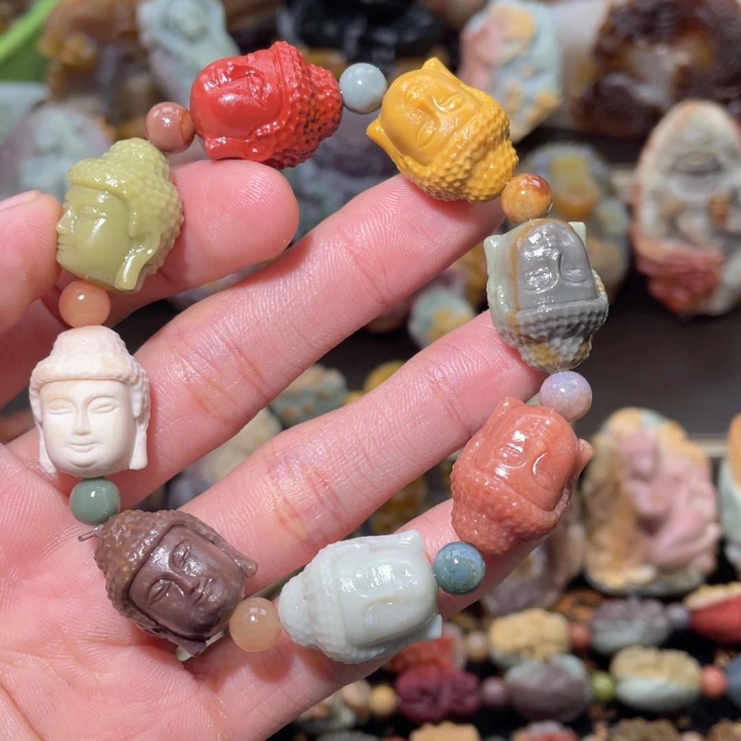 石英质玉未镶嵌手串