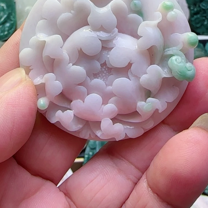 独山玉未镶嵌吊坠(不含链)