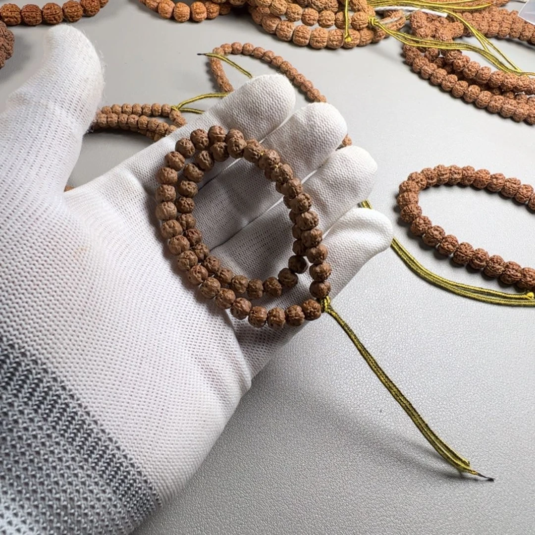 尖***坤金刚菩提手串486佛手7